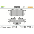 VALEO Bremsbeläge 302602