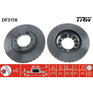 Bremsscheibe Mitsubishi P | DF3118