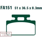 Bremsbelagsatz Moto. Honda Road Racing Nsf 250 R (12-13) | FA151