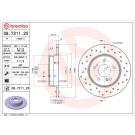 Bremsscheibe HA Xtra | MERC W203,W210,R230,R171 96 | 08.7211.2X