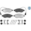 Bremsbelagsatz Fiat P. Ducato/Boxer/Jumper 06- Adowno— 1700 | 025 244 6819-2/PD