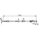Handbremsseil re | SUZUKI Grand Vitara 98 | 1987482094