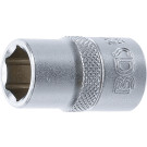 BGS Steckschlüssel-Einsatz Sechskant | Antrieb Innenvierkant 12,5 mm (1/2"""") | SW 14 mm | 2914
