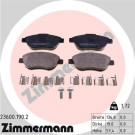 ZIMMERMANN Bremsbeläge 23600.190.2