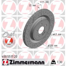 ZIMMERMANN Bremsscheibe