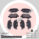 ZIMMERMANN Bremsbeläge
