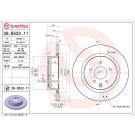 Bremsscheibe HA | INFINITY EX, G, Q60 07 | 09.B522.11