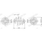 SP2452 Fahrwerksfeder MONROE SPRINGS