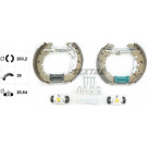 Satz Bremsbacken Fiat T. Punto / Grande Punto 2005 Shoe Kit Pro 84065301