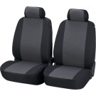 Autositzbezug Pineto | 2 VS 2 tlg /2 NS, schwarz-grau | 12437