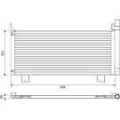 VALEO Klimaanlagenkühler 822651