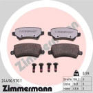 ZIMMERMANN Bremsbeläge 24496.970.1