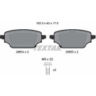 BREMSBELAGSATZ, SCHEIBENBREMSE | 2665401