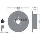 Bremsscheibe Lexus T.Rx 04 | 92171603