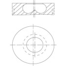 MAHLE Kolben | 007 04 00