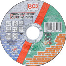 BGS Trennscheibe für Stein | Ø 115 x 2,5 x 22,2 mm | Type 42 | 3927