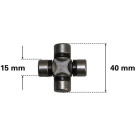 Gelenk - Lenkung Audi/Bmw/Db/Chrysler/Nissan 15X40 | 02.34.033 Gelenk - Lenkung Audi/Bmw/Db/Chrysler/Nissan 15X40 | 02.34.033