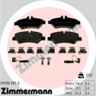 ZIMMERMANN Bremsbeläge 29190.195.2