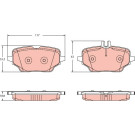 Bremsbelagsatz, Scheibenbremse | MERCEDES GLE,GLS,G-Klasse 18 | GDB2381