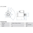 BOSCH | Automotive Anlasser | 0986023860
