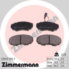 ZIMMERMANN Bremsbeläge 23917.195.1