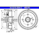 Bremstrommel | 24.0216-5004.2