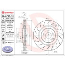 15 481 078 Bremsscheibe VA | MERCEDES W203,R171 01 | 09.A731.11