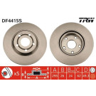 Bremsscheibe Toyota P. Avensis/Corolla 1.6-2.2 D-4D 04-09 | DF4415S