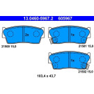 ATE Bremsbeläge 13.0460-5967.2