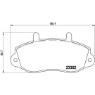 BREMBO Bremsklötze VA | OPEL Movano RENAULT Master 98 | P 68 025