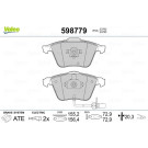 VALEO Bremsbeläge 598779