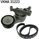 SKF Keilrippenriemensatz VKMA 31223