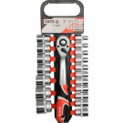 YT-38681 Steckschlüsselsatz 1/2 Typ2 19-Tlg