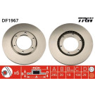 Bremsscheibe Nissan P. Patrol 2.8-4.2 79-97 | DF1967