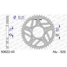 AFAM Kettenrad ALU 43 Zähne | für 520, RAC MARCH | 93622-43