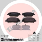 ZIMMERMANN Bremsbeläge 24915.170.1