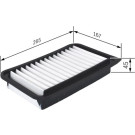 Luftfilter | SUZUKI | F 026 400 420