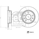 FEBI BILSTEIN Bremsscheibe | 193412