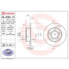 12 482 016 Bremsscheibe HA | AUDI A6 Quattro 97 | 08.9083.11