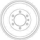 Bremstrommel | ISUZU D-Max 12 | DB4452