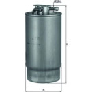 MAHLE Kraftstofffilter | KL 160/1