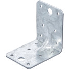 BGS Winkelverbinder mit Sicke 70 x 70 x 55 x 2,5 mm Spar-Pack 25 Stück BGS Do it yourself 80937-25