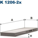 FILTRON Filter, Innenraumluft K 1206-2x