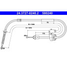 Seilzug, Feststellbremse 24.3727-0240.2
