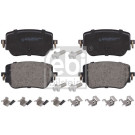 FEBI BILSTEIN Bremsbelagsatz, Scheibenbremse FEBI BILSTEIN Bremsbelagsatz, Scheibenbremse