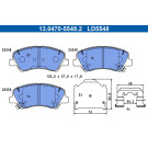 BREMSBELAGSATZ, SCHEIBENBREMSE | 13.0470-5548.2