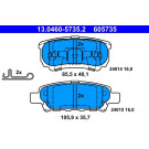 Bremsbelagsatz Mitsubishi T. Outlander/Lancer 03 | 13.0460-5735.2