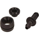Windschutzscheibenbefestigung (Set) Fiat 500, Doblo, Fiorino, Grande Punto, Indea, Panda, Punto, Qubo (55189138 + 51818285 + 7786064) | 344301J