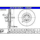 Bremsscheibe | 24.0130-0229.1