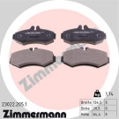 ZIMMERMANN Bremsbeläge 23022.205.1